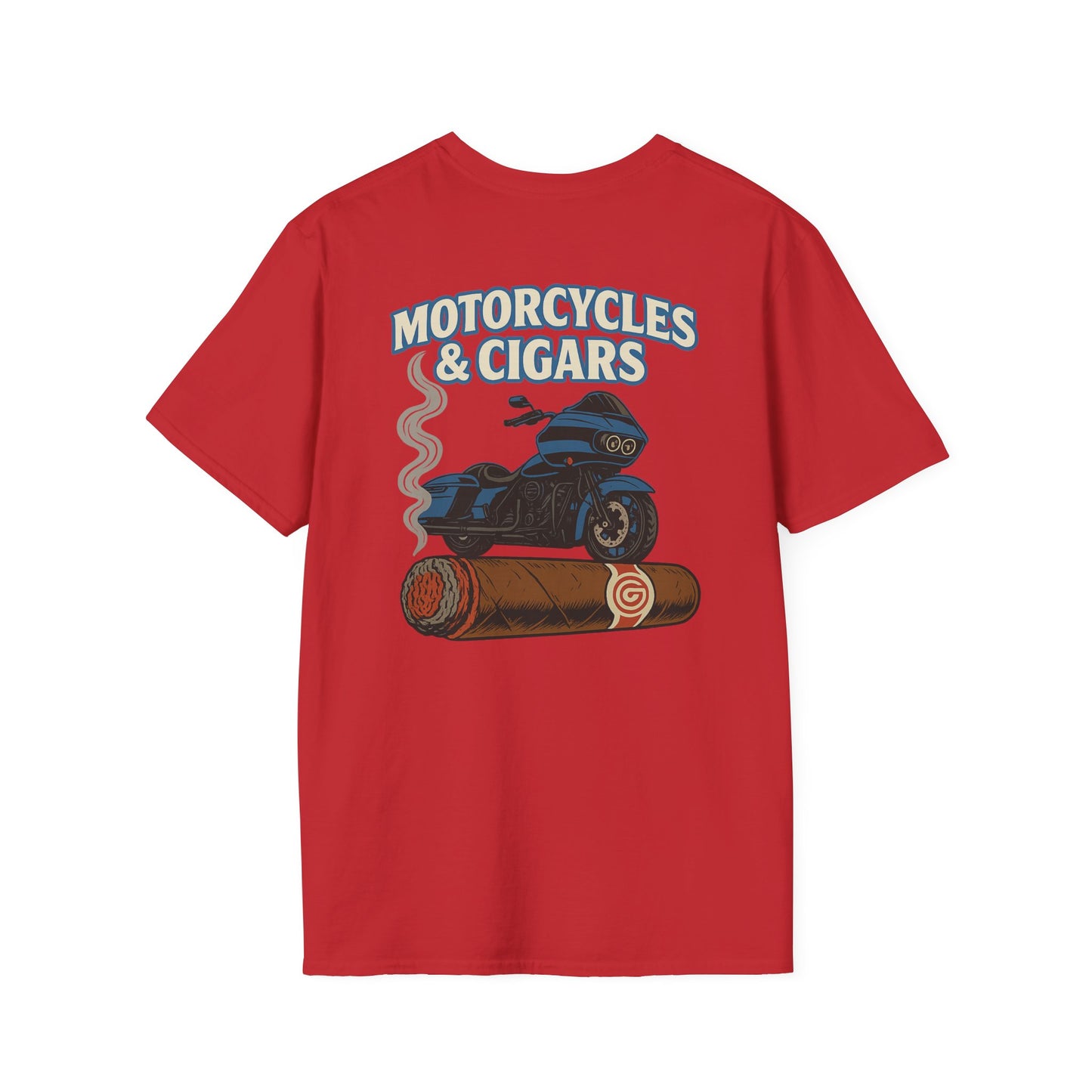 Motorcycles & Cigars T-Shirt Mens 1 Purchase = 1 Entry