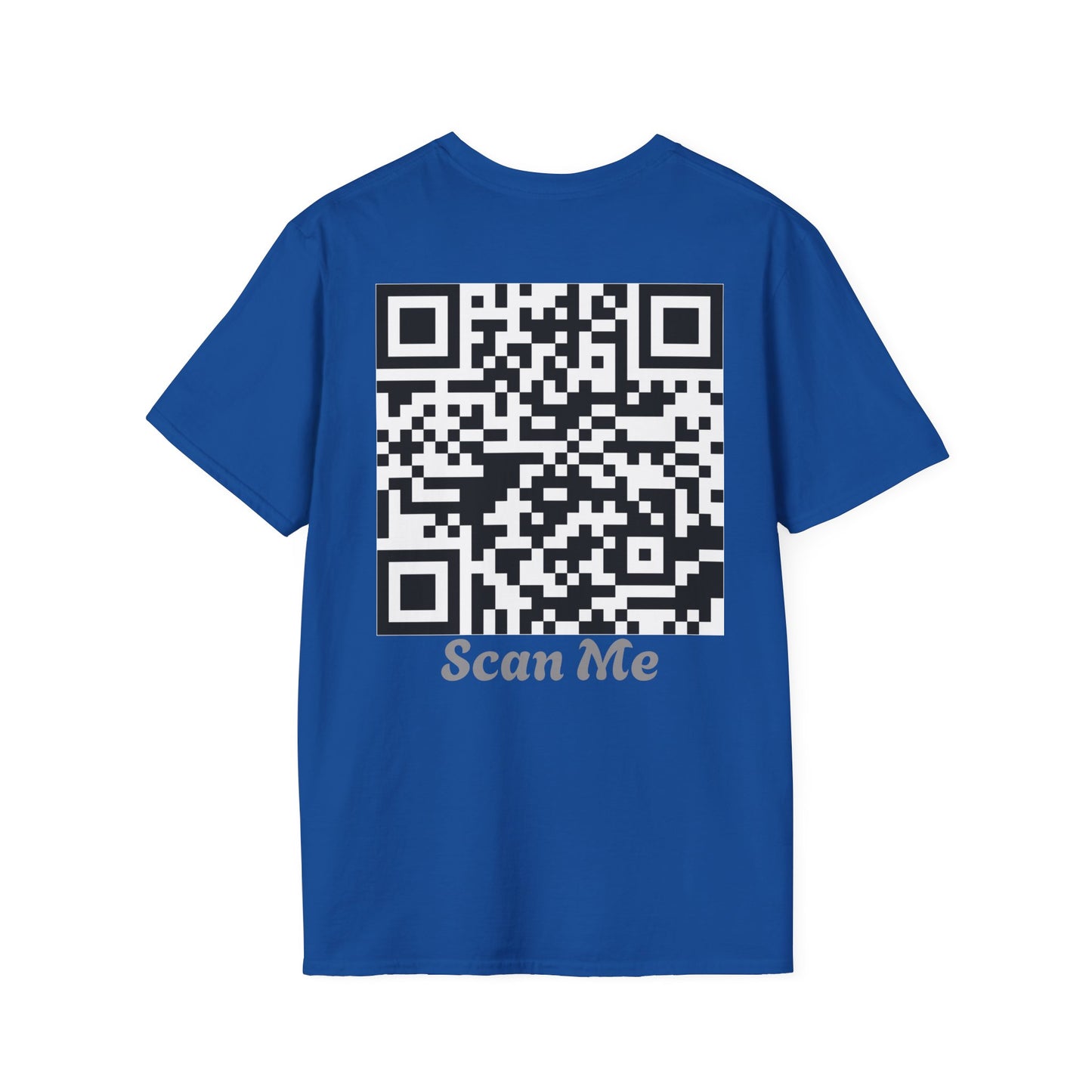 Scan Me QR Code T-Shirt Mens 1 Purchase = 1 Entry