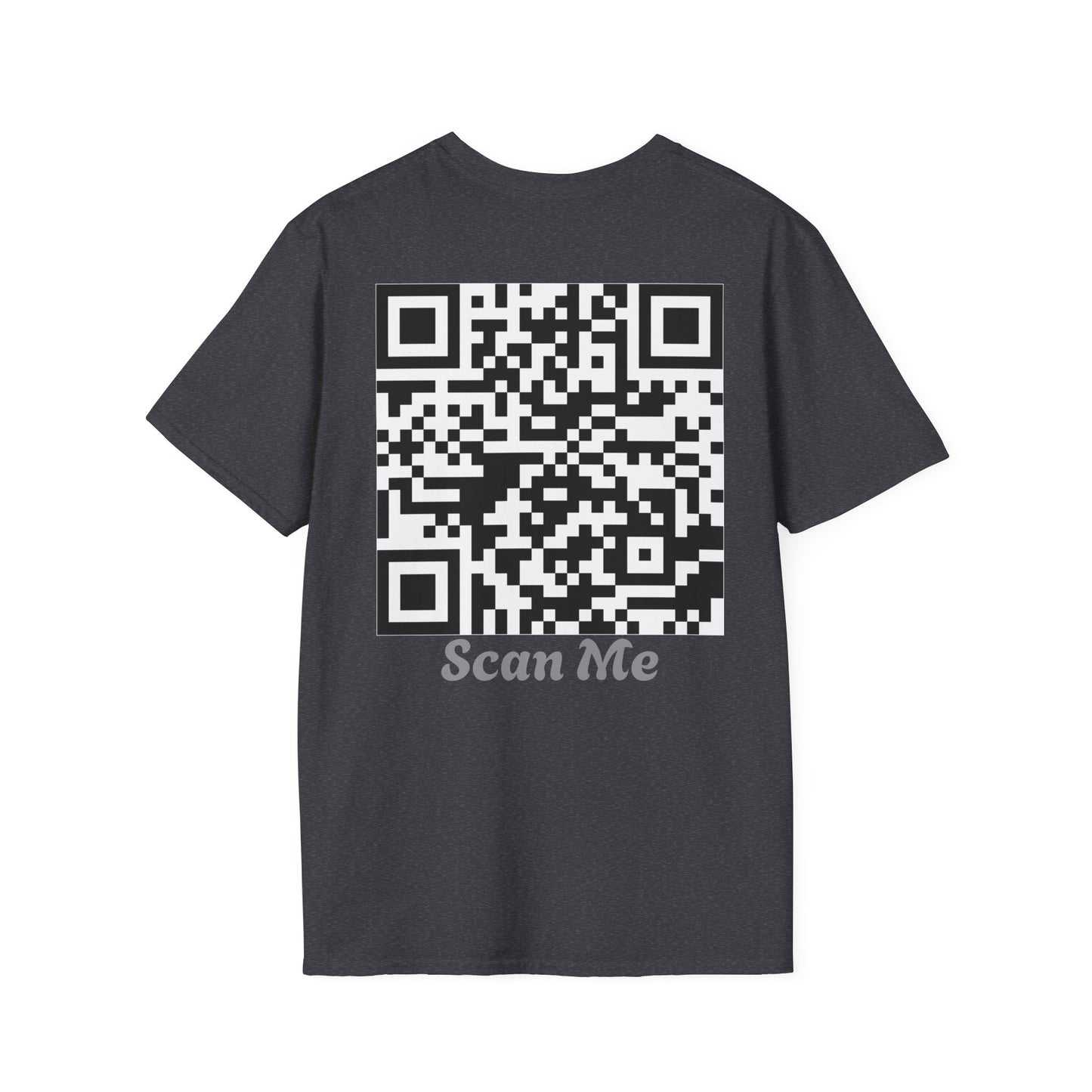 Scan Me QR Code T-Shirt Mens 1 Purchase = 1 Entry