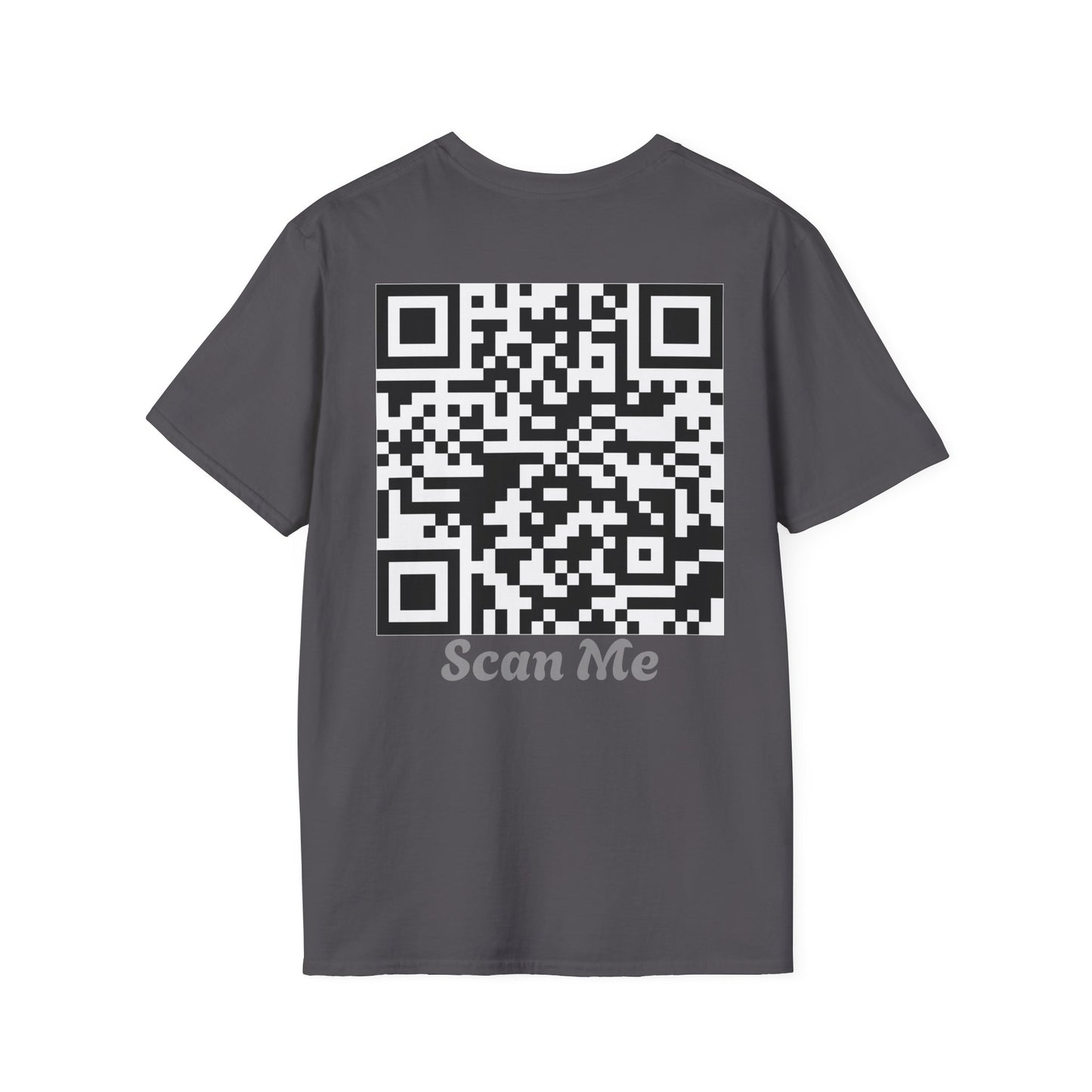 Scan Me QR Code T-Shirt Mens 1 Purchase = 1 Entry