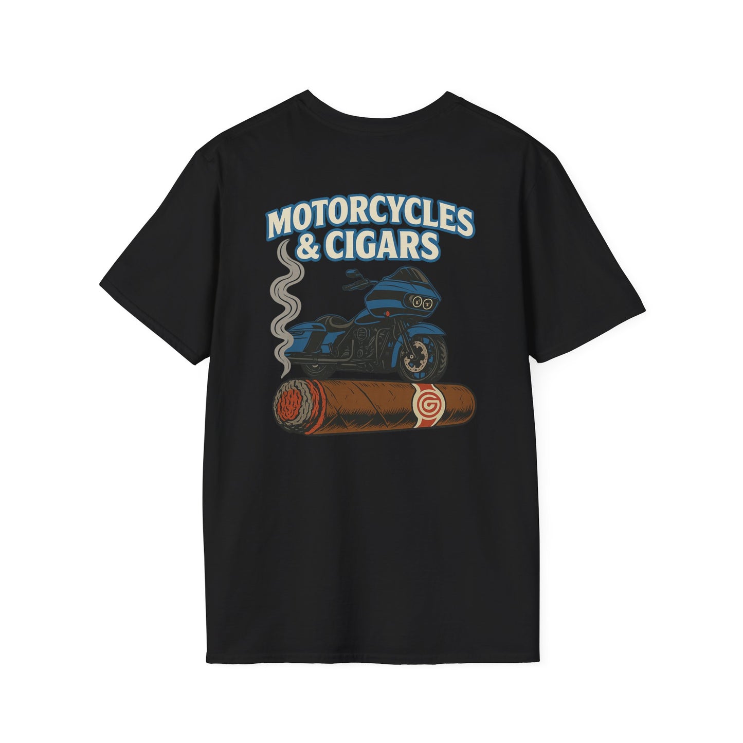 Motorcycles & Cigars T-Shirt Mens 1 Purchase = 1 Entry