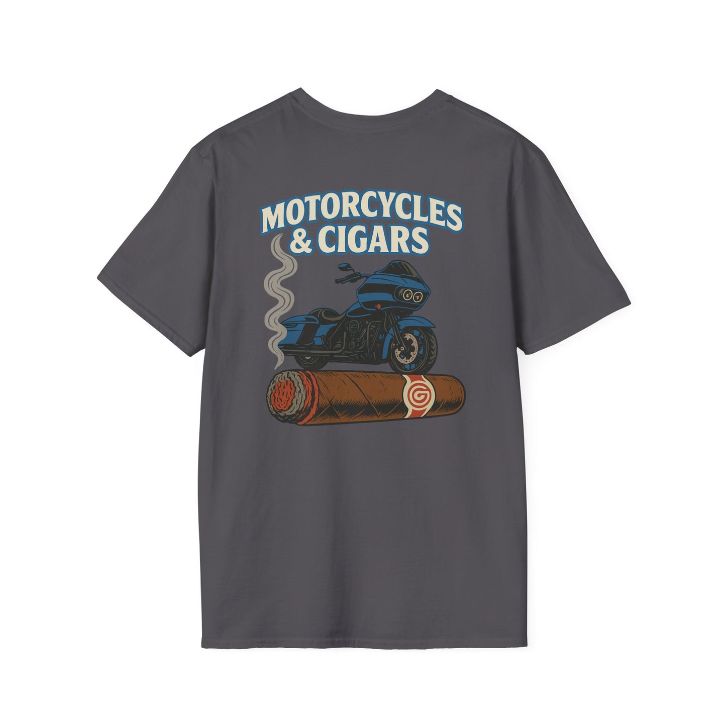 Motorcycles & Cigars T-Shirt Mens 1 Purchase = 1 Entry