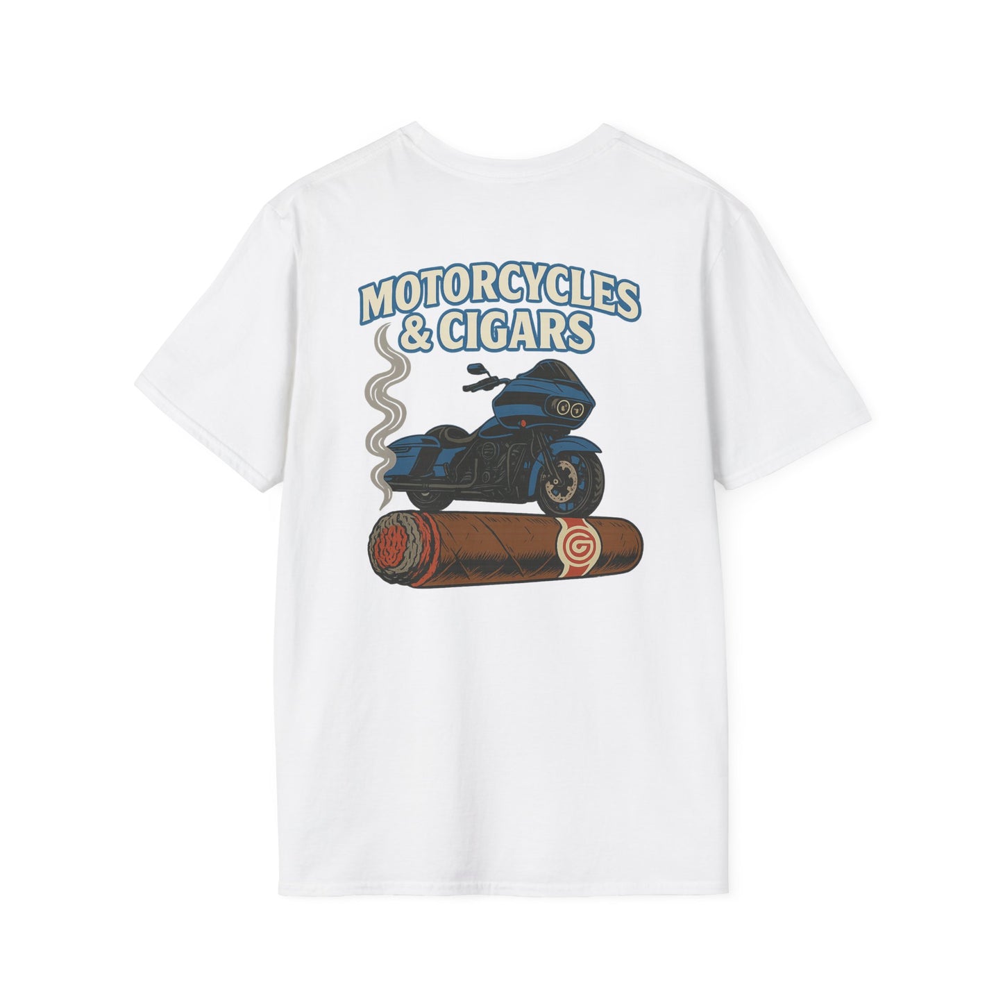 Motorcycles & Cigars T-Shirt Mens 1 Purchase = 1 Entry
