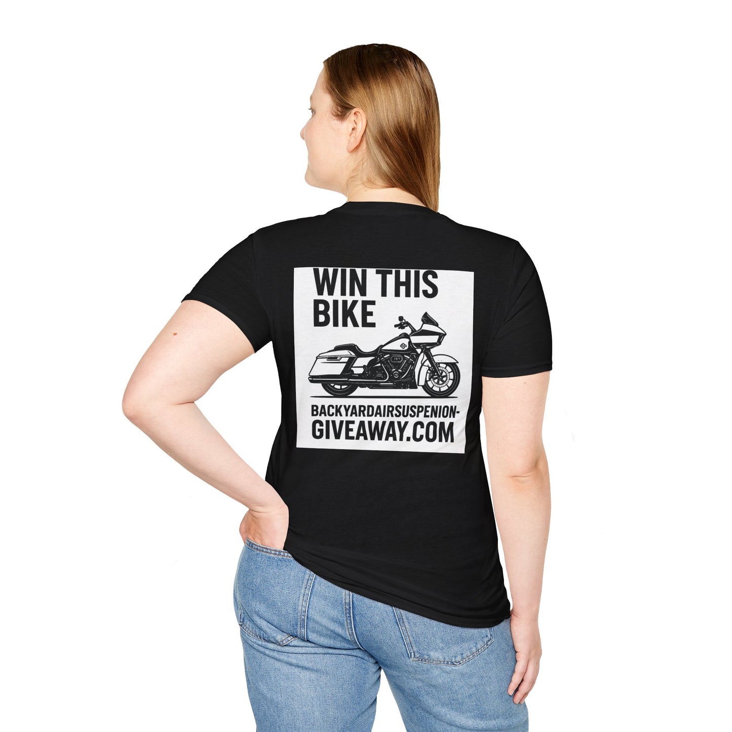 Win This Bike T-Shirt Women's 1 Purchase = 1 Entry