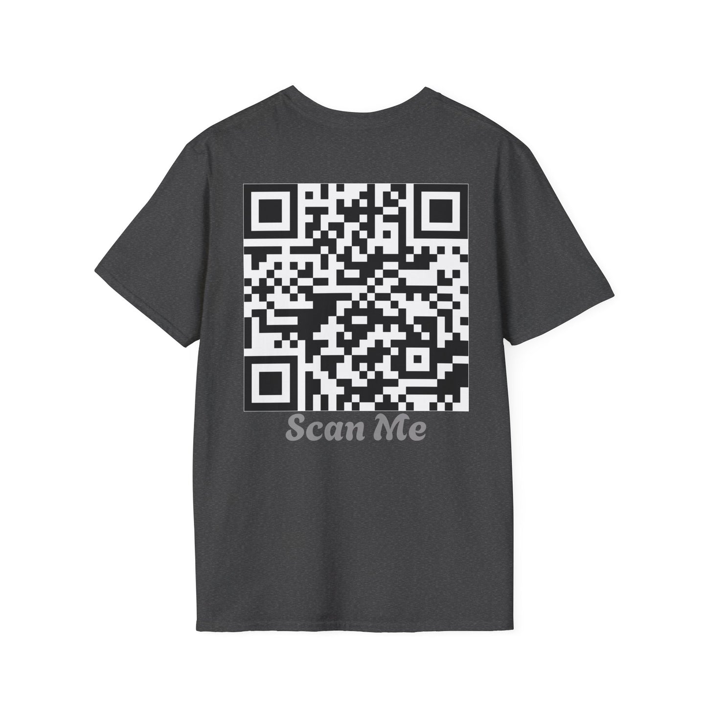 Scan Me QR Code T-Shirt Mens 1 Purchase = 1 Entry