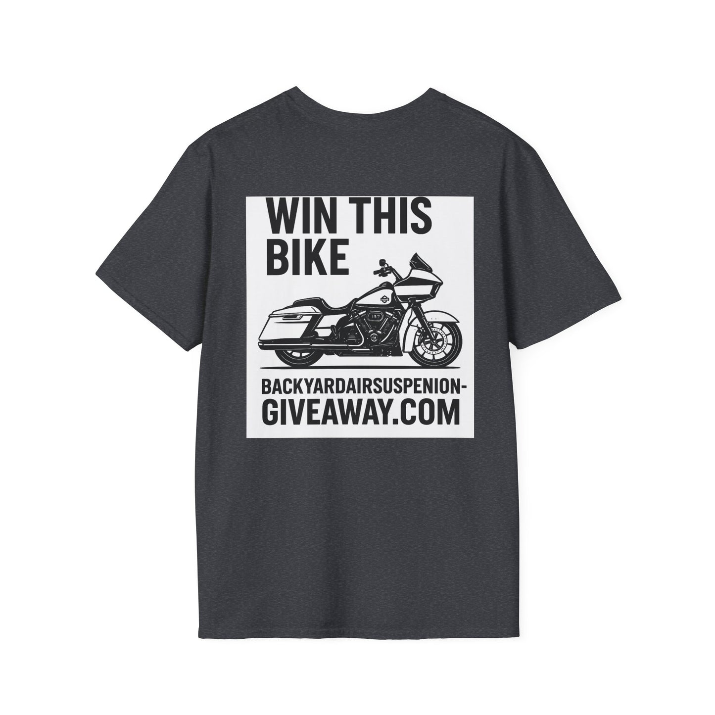 Win This Bike T-Shirt Mens 1 Purchase = 1 Entry