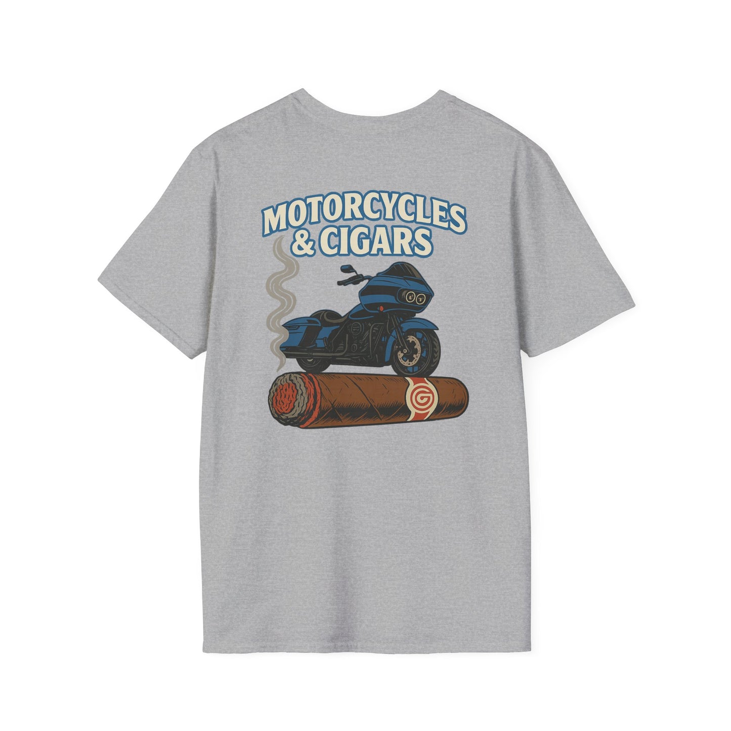 Motorcycles & Cigars T-Shirt Mens 1 Purchase = 1 Entry