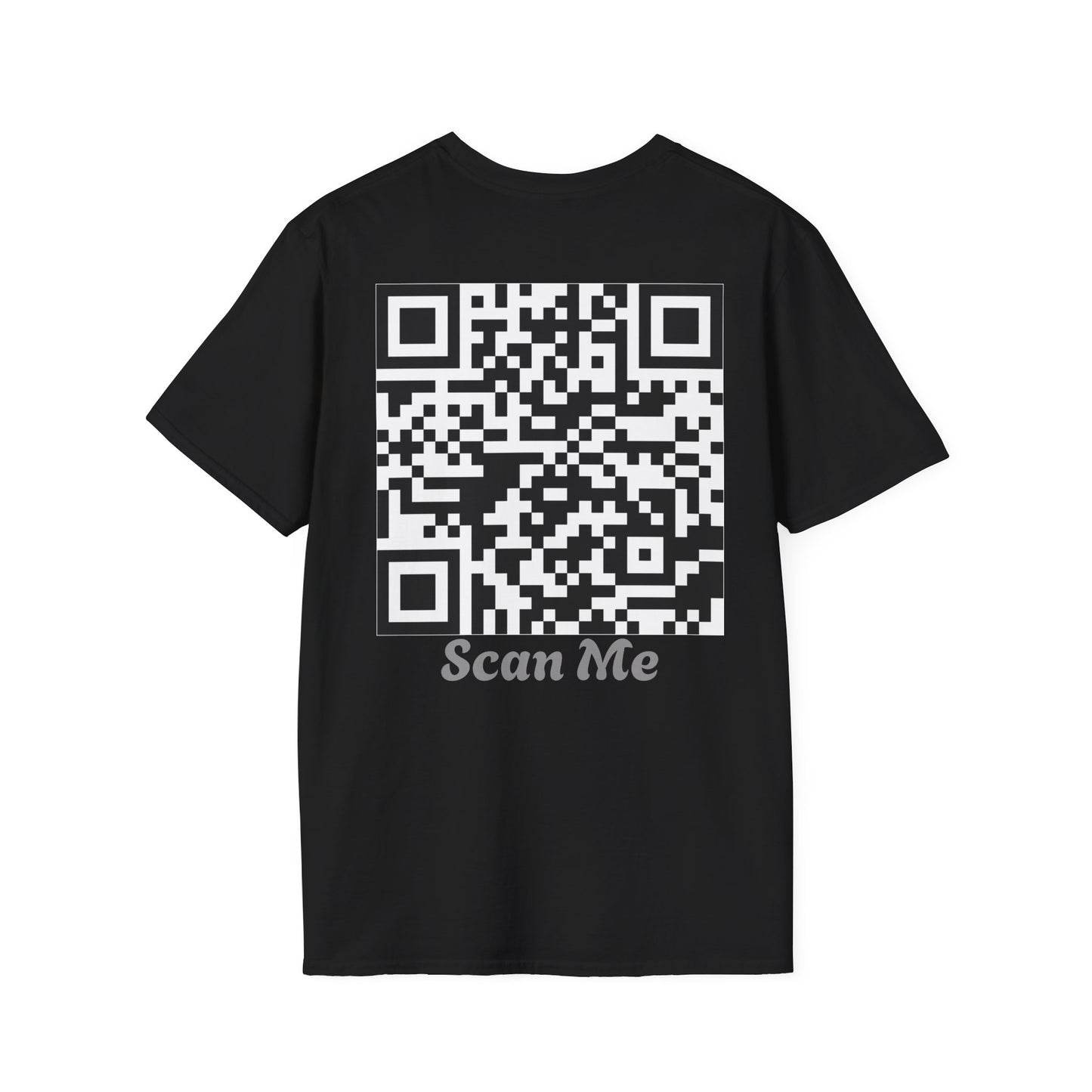 Scan Me QR Code T-Shirt Mens 1 Purchase = 1 Entry
