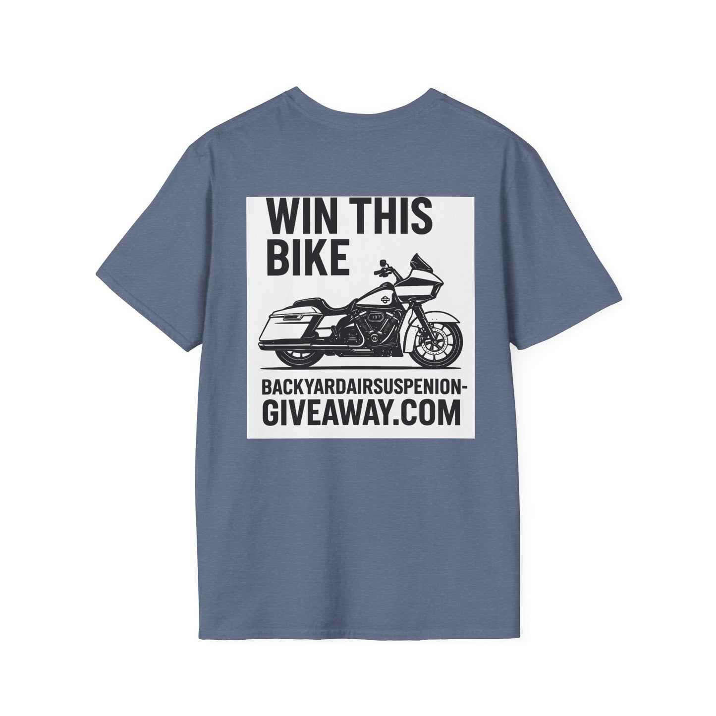 Win This Bike T-Shirt Mens 1 Purchase = 1 Entry