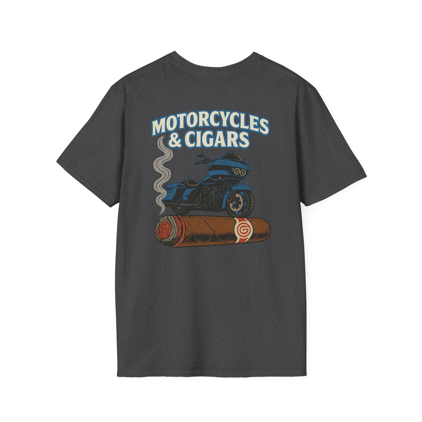 Motorcycles & Cigars T-Shirt Mens 1 Purchase = 1 Entry