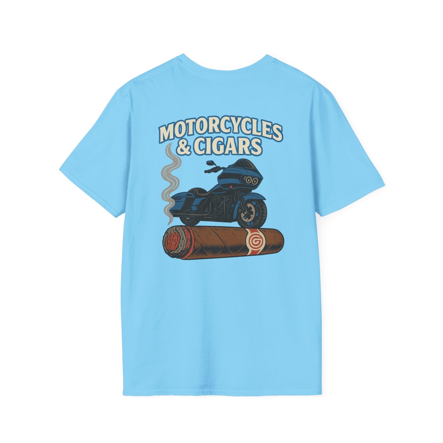 Motorcycles & Cigars T-Shirt Mens 1 Purchase = 1 Entry