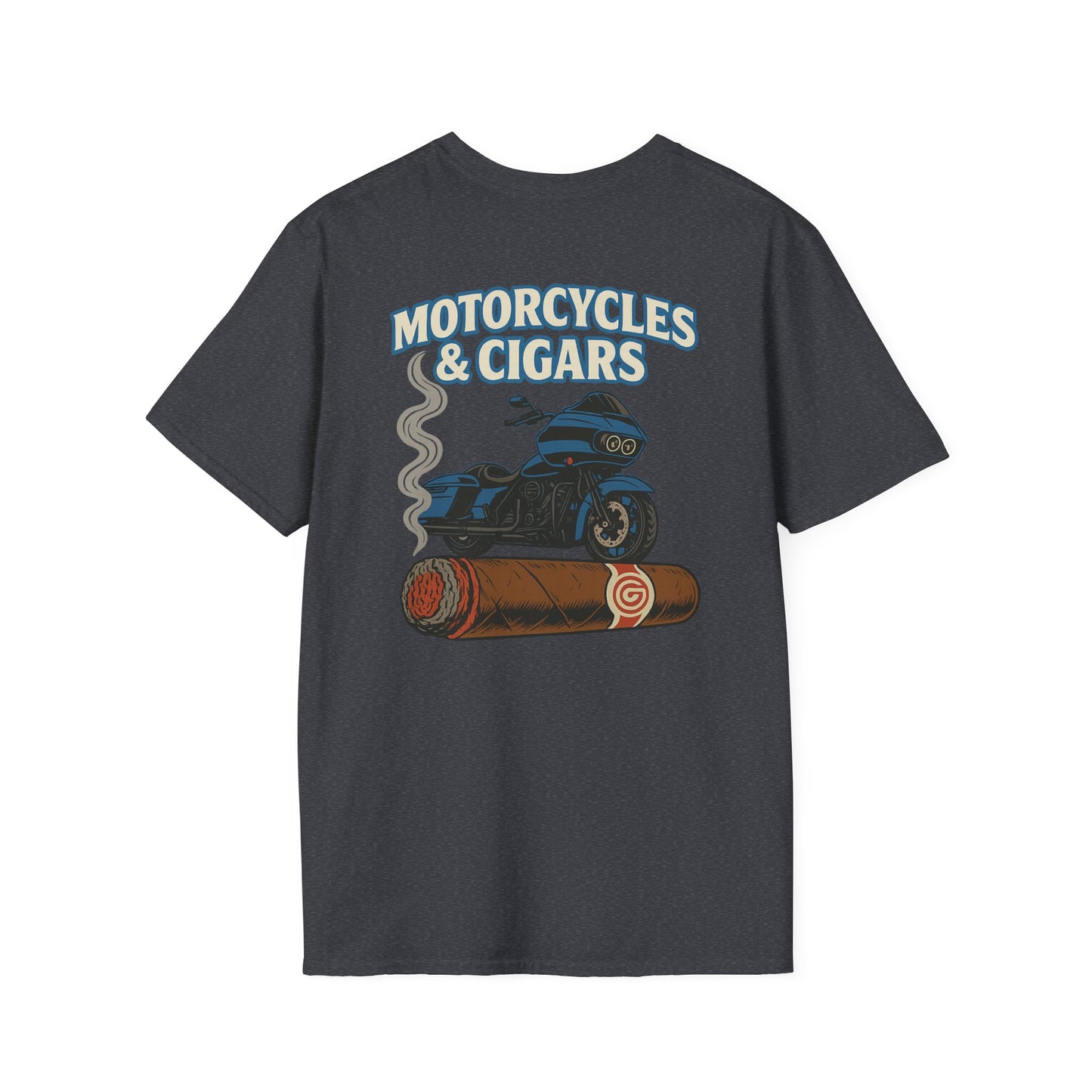 Motorcycles & Cigars T-Shirt Mens 1 Purchase = 1 Entry