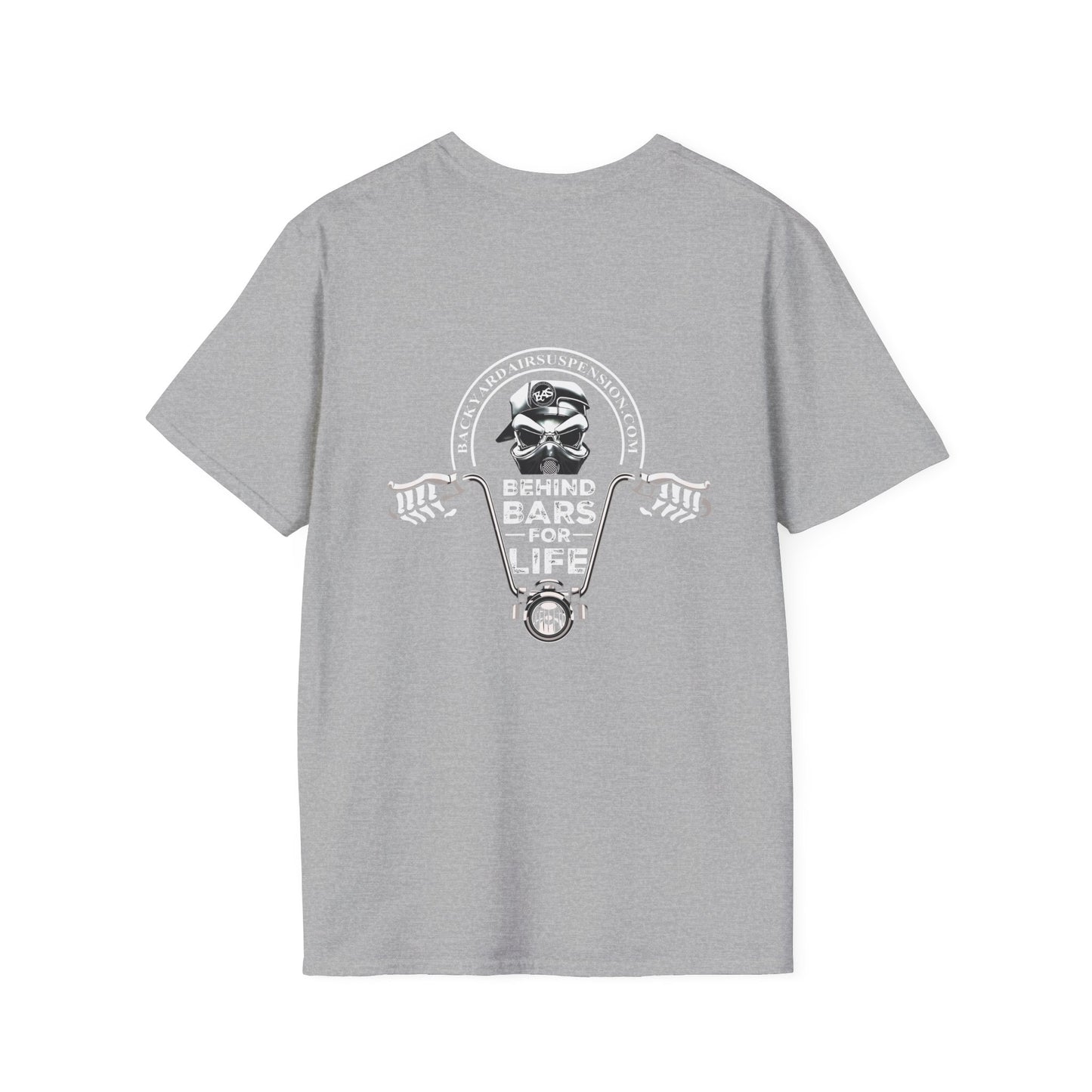 BAS Behind Bars For Life T-Shirt  Mens 1 Purchase = 1 Entry