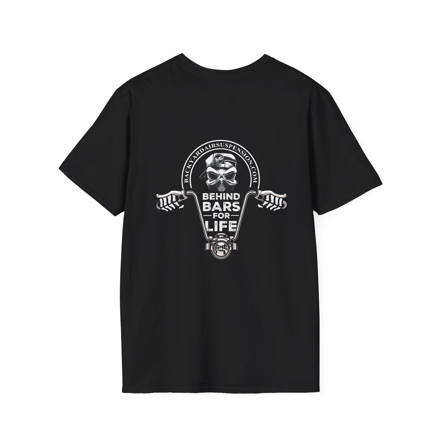 BAS Behind Bars For Life T-Shirt  Mens 1 Purchase = 1 Entry