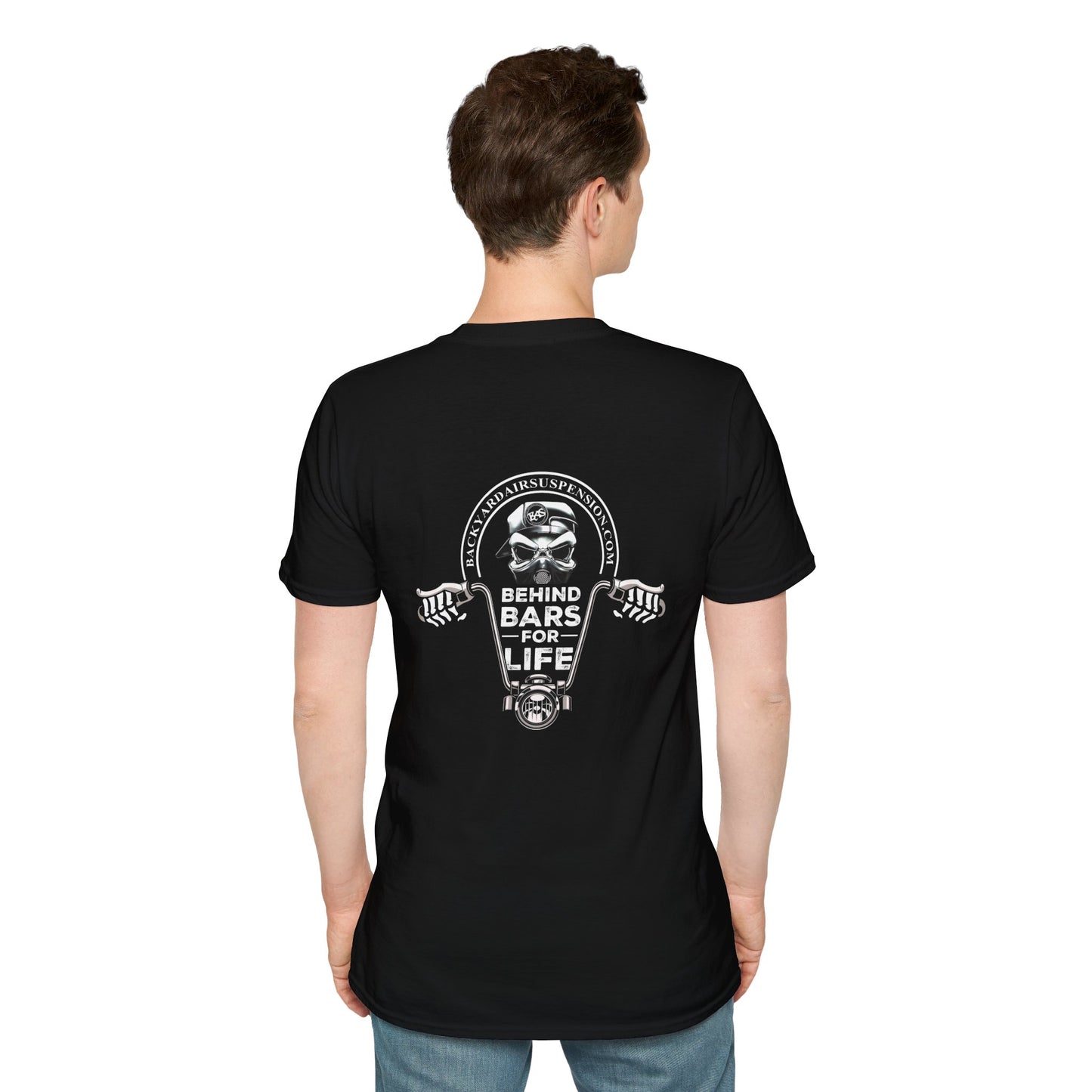 BAS Behind Bars For Life T-Shirt  Mens 1 Purchase = 1 Entry
