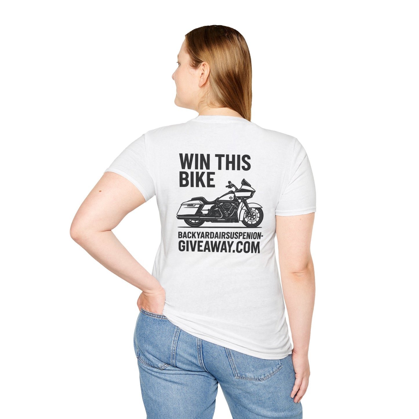 Win This Bike T-Shirt Women's 1 Purchase = 1 Entry